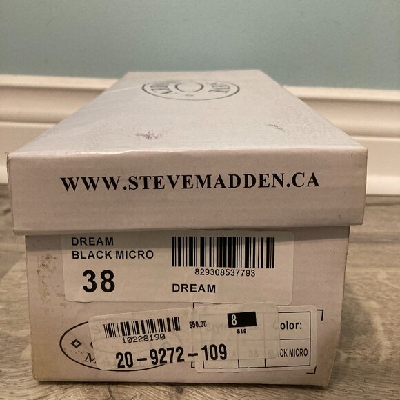 Steve Madden Black Dream Flats - Picture 5 of 5